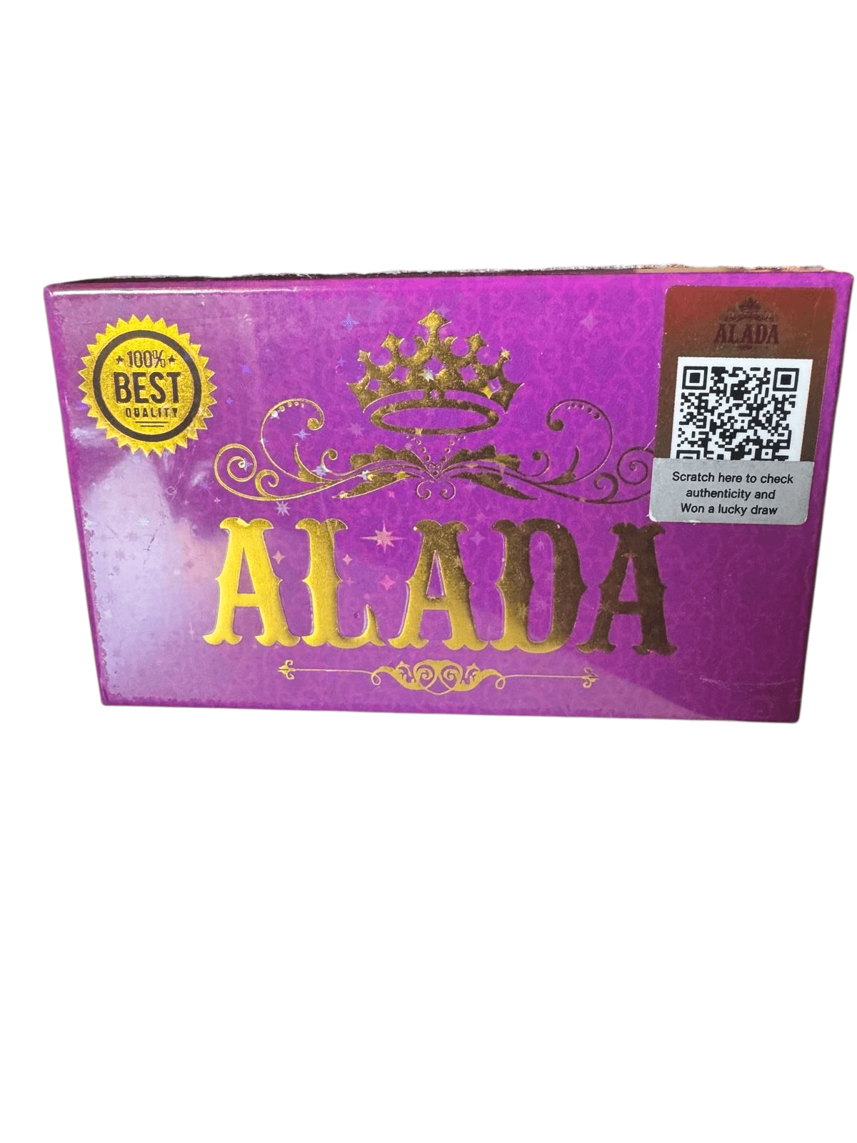 Savon Alada Whitening – Éclat Intensif Instantané – Booster d'Éclat X10 & Anti-Imperfections – 160g