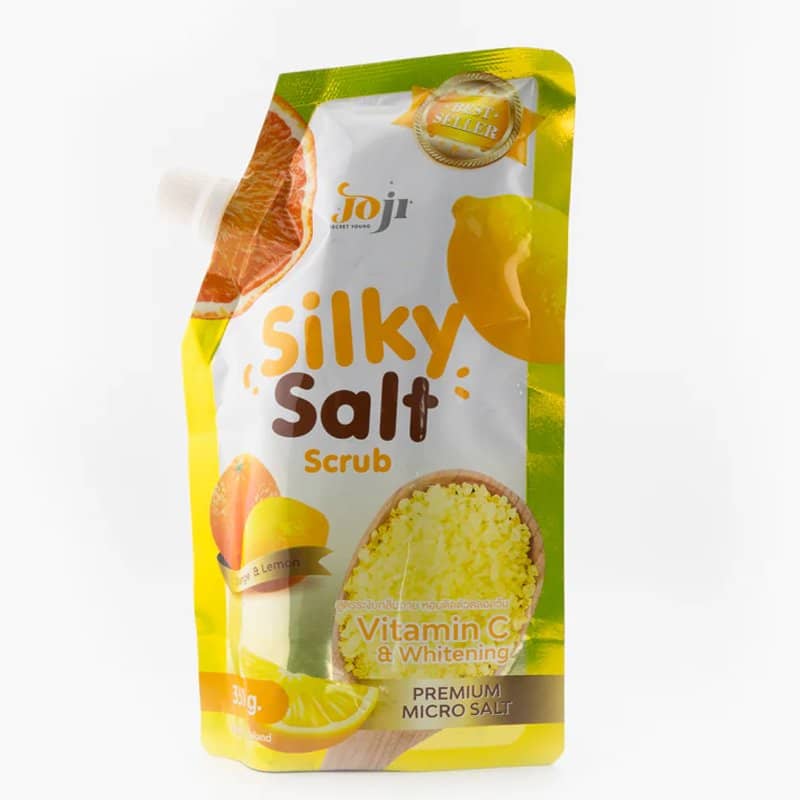 Gommage Corporel Joji Silky Salt Scrub – Vitamin C & Whitening – Orange & Citron – 350g