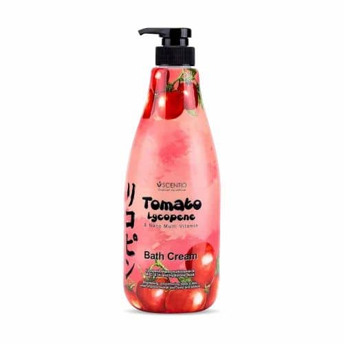 Crème de Douche Scentio Tomato Lycopene – Bath Cream Éclat & Protection Antioxydante – Nano Multi-Vitamin – 700ml