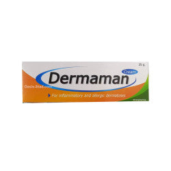 Crème Dermaman – Soin Apaisant pour Dermatoses Inflammatoires et Allergiques – 25g