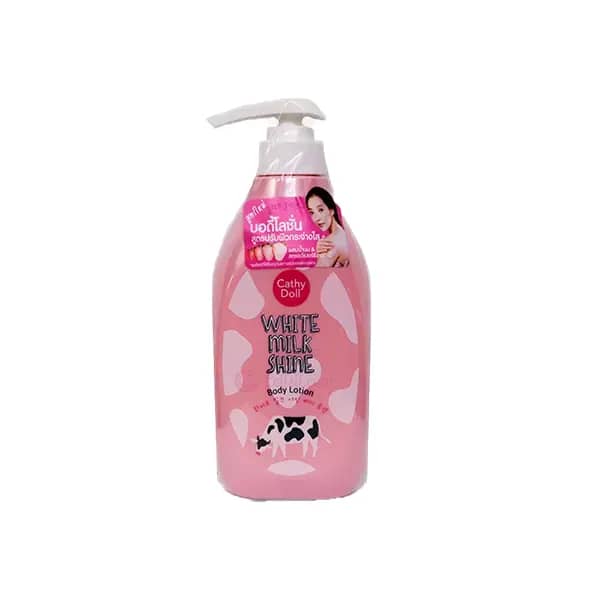 Lotion Corporelle Cathy Doll White Milk Shine – Éclat & Nutrition Intensive – Protéines de Lait & Vitamine B3 – 450ml